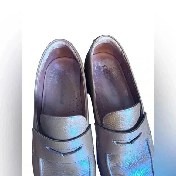 Wolf & Shepherd Mens leather penny loafers size 12.5 made in Portugal ?? main image 8